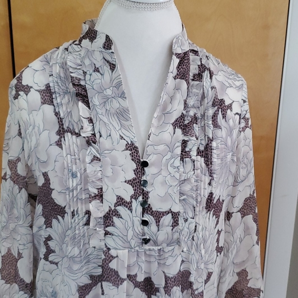 Flower pattern tunic - Picture 2 of 3